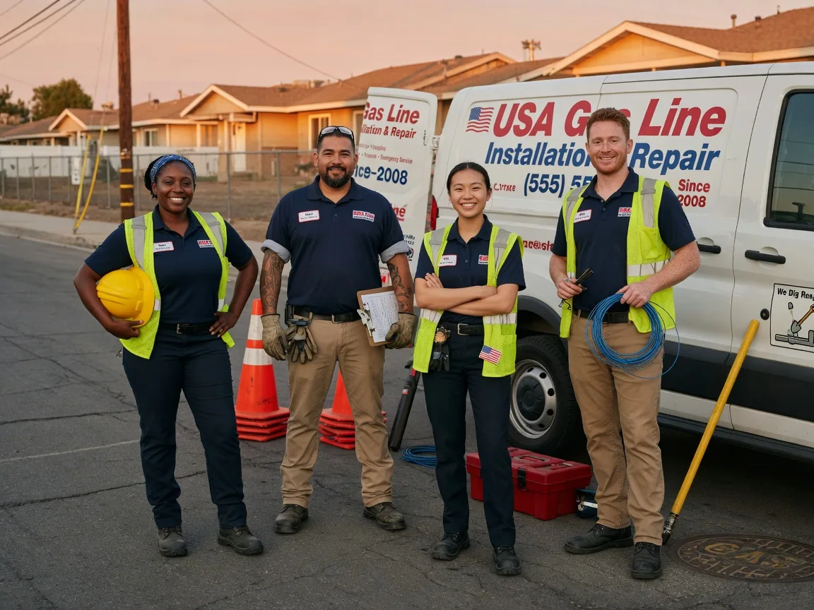 Gas Line Installation company in Palermo, CA